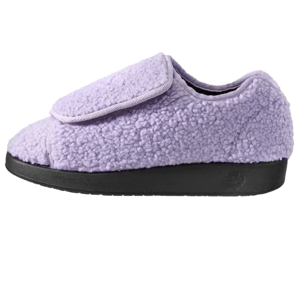 SILVERTS Women's Size US 12 Lavender Wide Non-Slip Indoor Slippers New w… - Picture 4 of 16